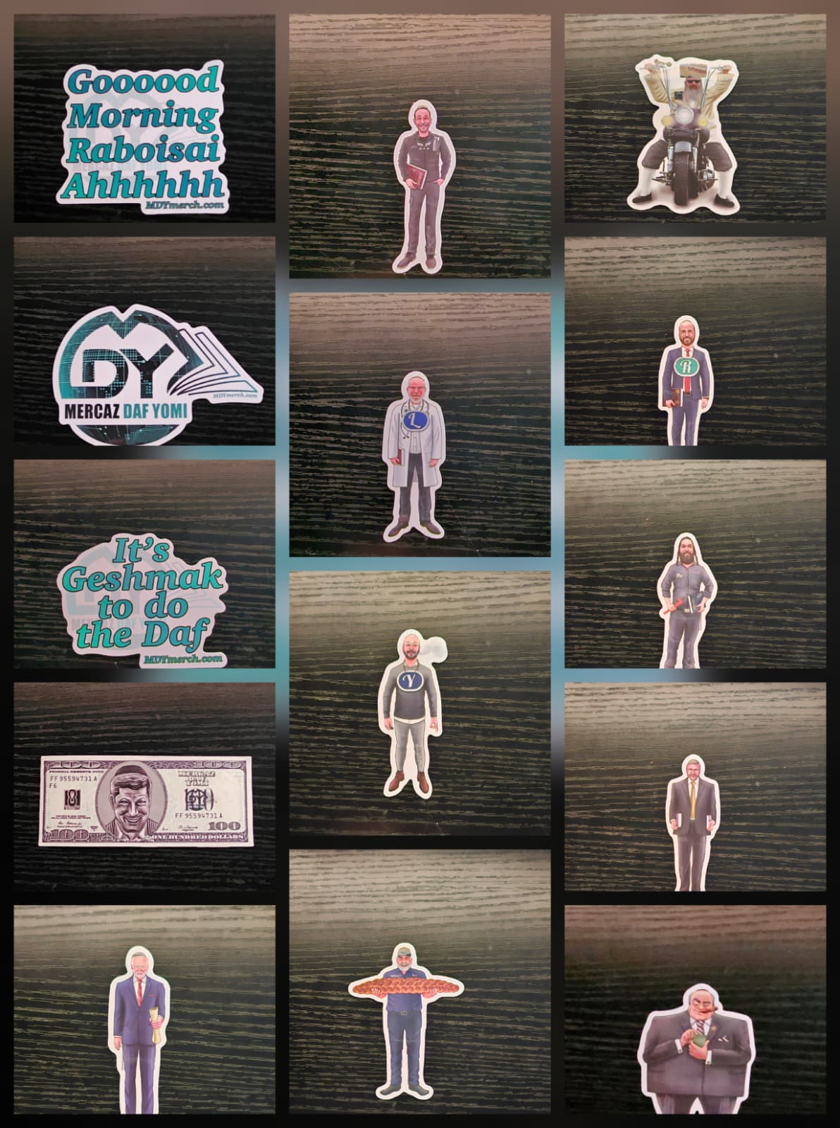 Multipack vinyl stickers