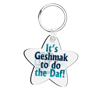 Mdy it’s Geshmak to do the daf keychain