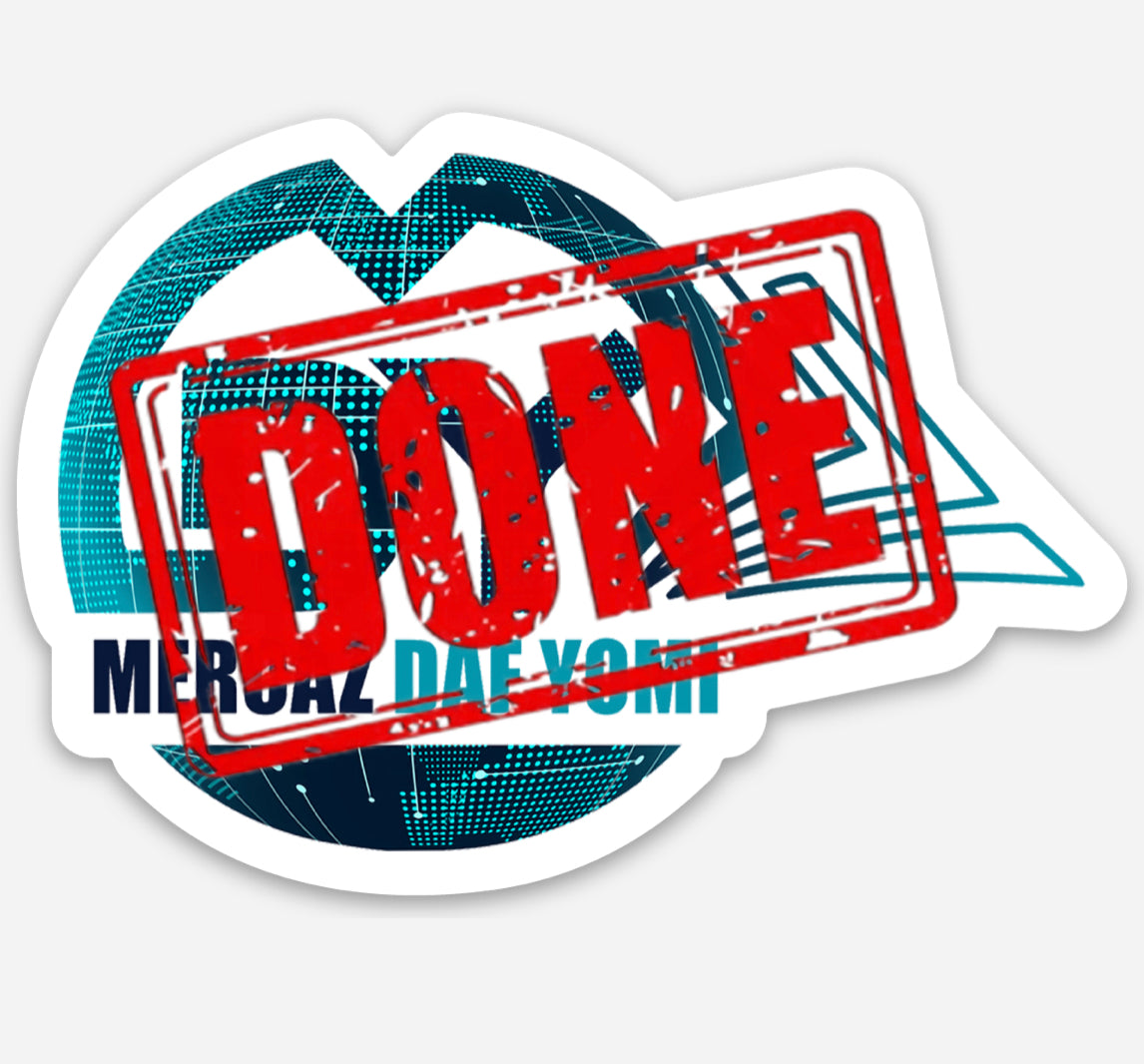 MDY DONE Magnet