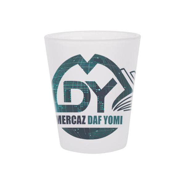 Mdy Color Shot glass with DONE!