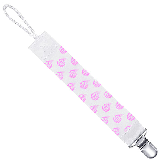 MDY Pacifier Clip Pink